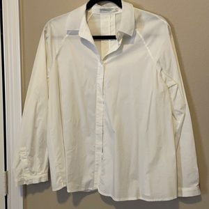 White button up shirt never worn